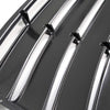 G-PLUS Window Louver Replacement for Chevy Camaro 2010 2011 2012 2013 2014 2015 Unpainted Black ABS Rear Window Scoop Windshield Louver Sun Shade Cover Rain Guard