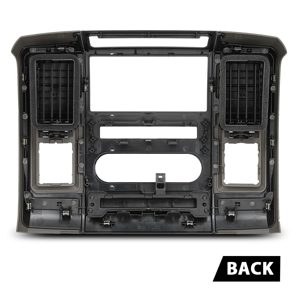G-PLUS Radio Bezel Dash Trim Panel Compatible with Dodge Ram 2009 2010 2011 2012 Gray