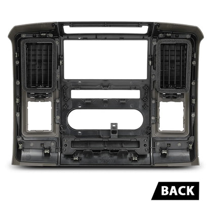 G-PLUS Radio Bezel Dash Trim Panel Compatible with Dodge Ram 2009 2010 2011 2012 Gray