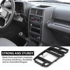 G-PLUS Dash Radio AC Bezel Panel Trim, Compatible with Geo Tracker/Suzuki Sidekick 1992 1993 1994 1995 Black Dash Panel