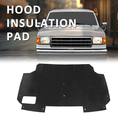 G-PLUS Hood Insulation Pad with Clips Compatible with Ford F150 F250 F350 Bronco 1987-1991