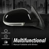 G-PLUS Mirror Power Heated Turn Signal Puddle Light Right Passenger Side Compatible with Volkswagen Jetta 2005-2010 VW1321123 1K1857508BH9B9