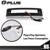 G-PLUS 3D LED Bar Truck Third 3rd Tail X Brake Light Compatible With 2009-2010 Dodge Ram 1500 2011-2017 Ram 1500 2500 3500 55372082AE 55372082AF High Mount Stop light