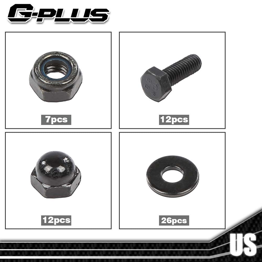 G-PLUS Hard Top Roof Compatible with 2016 2017 2018 2019 2020 Polaris Ranger 570 Full Size Round Roll Cage Tubing Models