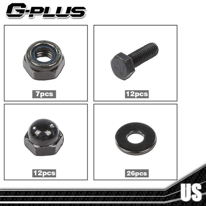 G-PLUS Hard Top Roof Compatible with 2016 2017 2018 2019 2020 Polaris Ranger 570 Full Size Round Roll Cage Tubing Models