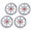 G-PLUS 10" Chrome Wheel Cover Hub Caps Compatible with EZGO Club Car and Yamaha Golf Cart Hubcaps Set of 4