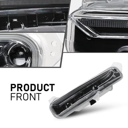 G-PLUS Fog Light Lamp Compatible with Lincoln MKX 2016-2017 FA1Z-13200-D, FA1Z13200D Black Driver Side LH