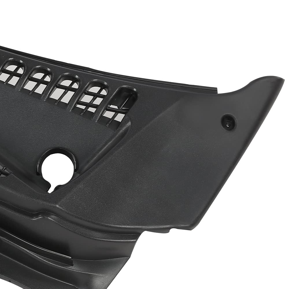 G-PLUS Windshield Wiper Vent Cowl Screen Cover Grille Panel Compatible with Ford 1999-2007 F250 F350 3C3Z-25022A68-AAA, 4C3Z-25022A69-AAA