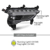 G-PLUS Front LED Fog Lights Left Right Side Pair Compatible with Hyundai Santa Fe Sport 2017-2018 922014Z510, 922024Z510
