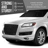 G-PLUS Front Bumper Lower Fog Light Grille Covers Pair Compatible with Audi Q7 Standard Base Model 2010 2011 2012 2013 2014 2015 (Not Fit Audi Q7 S-Line Model) 4L0807681B, 4L0807682B Black