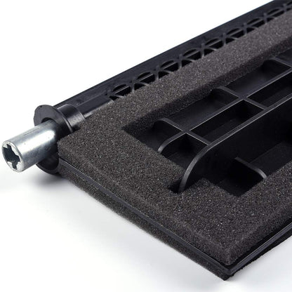 G-PLUS Heater Fix Blend Door Repair Kit Compatible with 1997 1998 1999 2000 2001 2002 2003 Ford F150 New Blendor Premium Replacement Black