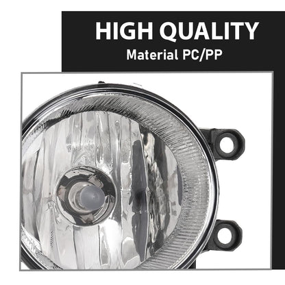 G-PLUS Front Bumper Fog Lights Lamps Left&Right Compatible with Toyota RAV4 2019-2022 8122012230