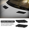 G-PLUS Front Hood Air Vent Grille Pair, Compatible with Benz W166 GL GL350 GL450 GL550 GL63 AMG ML ML350 ML550 ML63 AMG 2012-2015, LH Driver & RH Passenger Side 2PCS, 1668800105, 1668800205