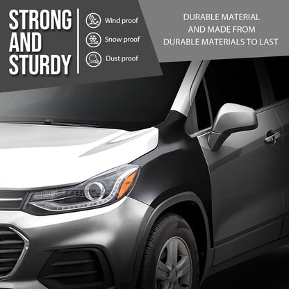 G-PLUS Front Right Passenger Side Fender Assembly Compatible with Chevy Trax 2017-2022 GM1241403, 42334474 Black