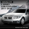 G-PLUS Windshield Wiper Cowl Panel Cover, Compatible with BMW F10 F11 528i 535d 535i M5 2011-2016, Only Fit Left Hand Drive Vehicles, 51717203124