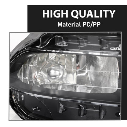G-PLUS Fog Lights Assembly Lamp Clear Lens Compatible with Lexus GS300 GS350 GS430 GS450h GS460 2006-2011 8122130282