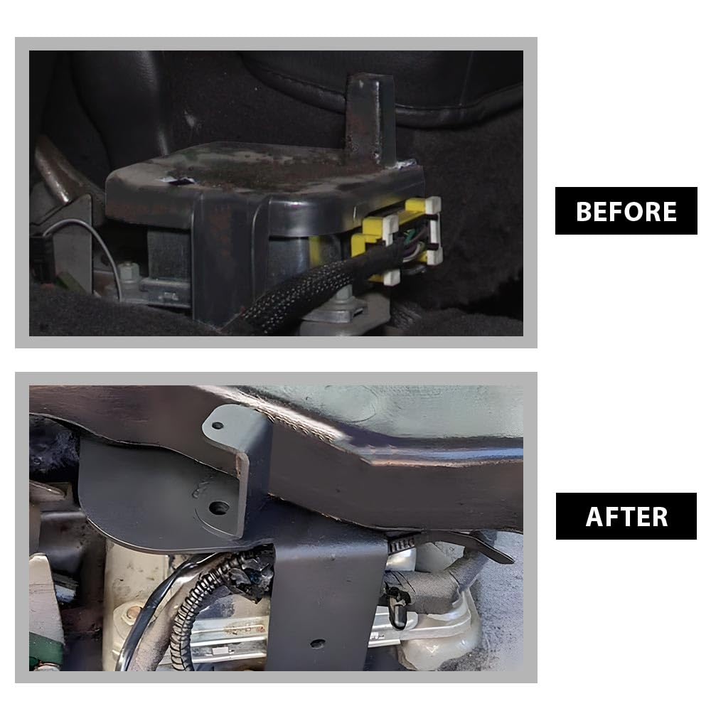 G-PLUS Replacement Steel Center Console Support Bracket Compatible with Jeep Cherokee XJ 1997 1998 1999 2000 2001 Powder Coated