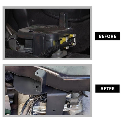 G-PLUS Replacement Steel Center Console Support Bracket Compatible with Jeep Cherokee XJ 1997 1998 1999 2000 2001 Powder Coated