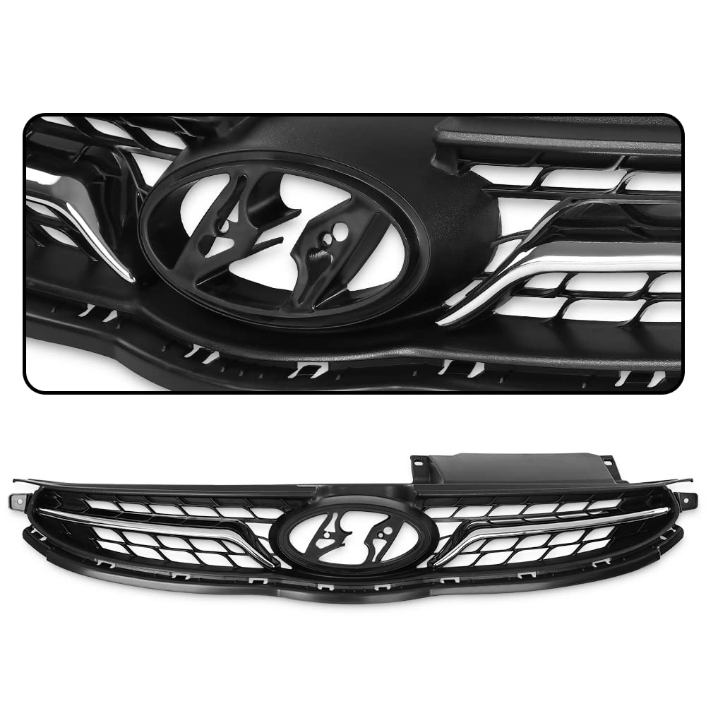 G-PLUS Grille Assembly Compatible with Hyundai Elantra 2013 2011 2012
