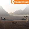 G-PLUS Front Upper Bumper Cover Fascia Compatible with Ford F150 Pickup 2021-2023 ML3Z17D957CAPTM, FO1014146 Black