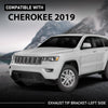 G-PLUS Exhaust Tip Bracket Left Compatible with Jeep Cherokee 2019-2021 68338962AA