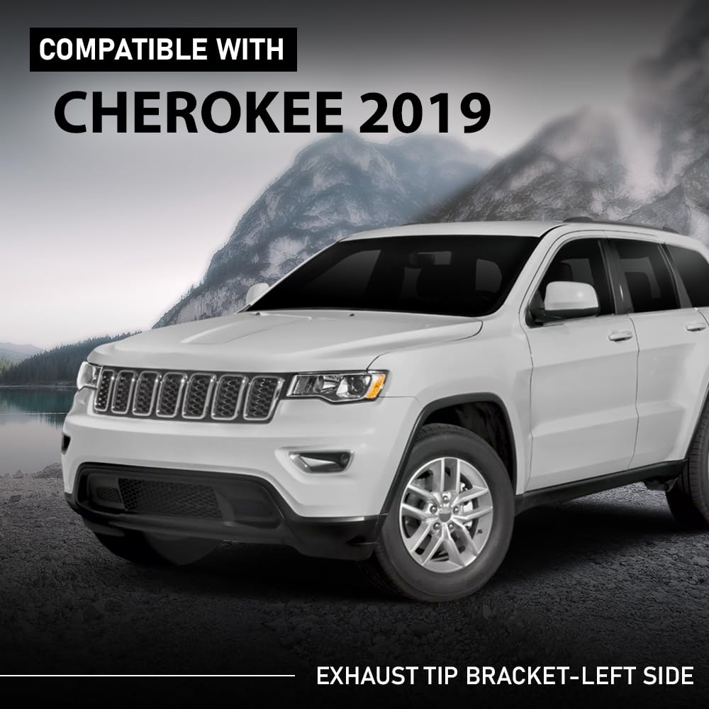 G-PLUS Exhaust Tip Bracket Left Compatible with Jeep Cherokee 2019-2021 68338962AA