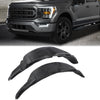 G-PLUS Rear Wheel Well Liner Guards Kit Compatible with Ford F150 Pickup Truck 2021, Rear Fender Mud Flaps Left & Right, ML3Z9927886A, Black