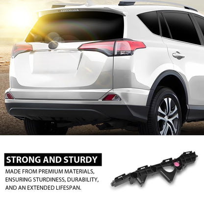 G-PLUS Rear Passenger Side Bumper Retainer Bracket Compatible with Toyota RAV4 2016-2018 521550R050, TO1143121