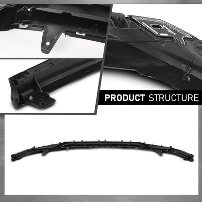 G-PLUS Front Lower Bumper Valance Panel Compatible with LX RX350 RX450h RX350L RX450hL 2020-2022,Fit Model With F Sport Package 521020E030, LX1095104 Textured Chrome Black