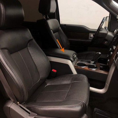 G-PLUS Center Console Arm Rest Lid Cover, Compatible with Ford F150 2009-2014/ Fit Lincoln Mark LT 2010 2011 2012 2013 2014 9L3Z-1506024-CC (Black)