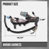 G-PLUS Wiring Harness Fit 2004-2005 6.6L Duramax LB7-LLY with Allison Transmission Not Fit 6 Solenoid Valve Bodies 29539792, 3500086, 37955A Black