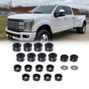 G-PLUS Body Mounts in Polyurethane PU Compatible with F250 F350 Super Duty 1999-2017 2WD & 4WD, Body Cab Mounts Bushings Kit, Black