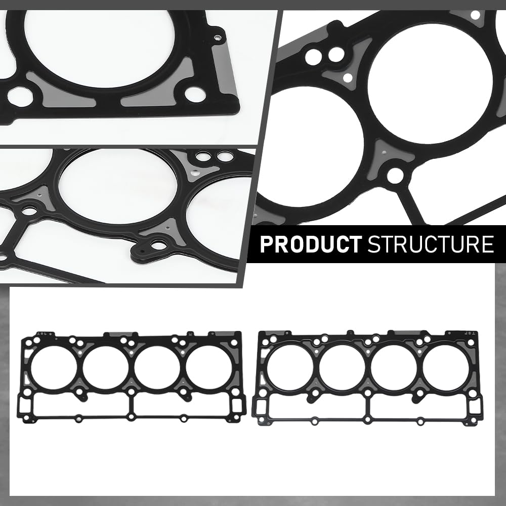 G-PLUS Head Gasket Set Compatible with Dodge Durango/Magnum 5.7L 2005-2008,Fit Dodge Ram 1500 2500 3500 5.7L 2003-2008,Fit Jeep Commander/Grand Cherokee 5.7L 2005-2008 HS26284PT