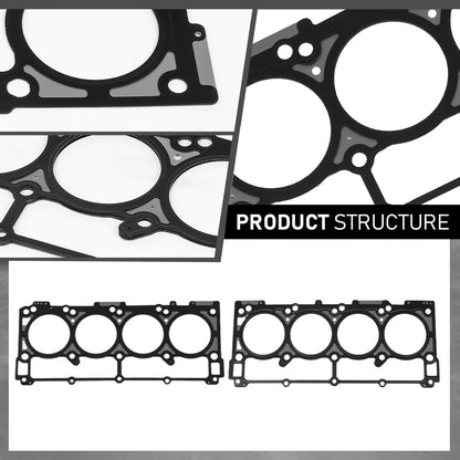 G-PLUS Head Gasket Set Compatible with Dodge Durango/Magnum 5.7L 2005-2008,Fit Dodge Ram 1500 2500 3500 5.7L 2003-2008,Fit Jeep Commander/Grand Cherokee 5.7L 2005-2008 HS26284PT