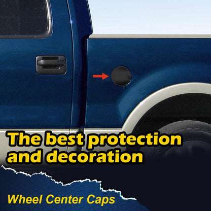 G-PLUS Fuel Gas Tank Door Filler Lid Compatible with 2004-2008 Ford F150,Exterior Filler Fuel Door Tank Gas Cap Cover Trim