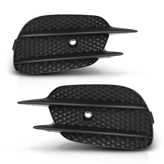 G-PLUS Front Bumper Grille Fog Light Cover Trim Compatible with Benz E-Class W213 E200 E260 E300 E350 E400 Sport 2016-2020 2138856700