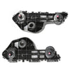 G-PLUS Bumper Bracket Retainer Front Pair Beam Mount Support Compatible with Toyota Camry 2018-2024 Bumper Retainer Bracket Support 52536-33060 52535-33060