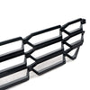 G-PLUS Bumper Grille Cover Insert Black Compatible with Chevy Silverado 1500 2016-2018 Snap On