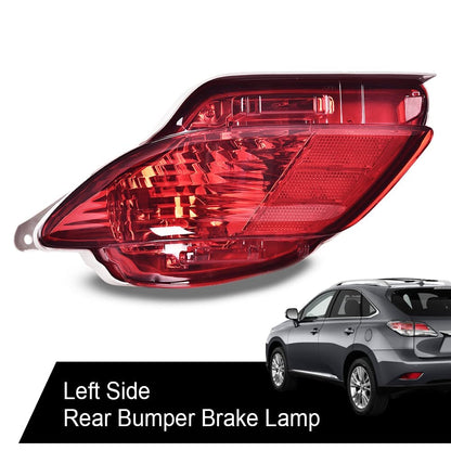 G-PLUS Left Driver Side Rear Bumper Light Compatible with 2010-2015 RX270/RX350 2009-2015 RX450H Rear Bumper Reflectors Light Stop Brake Lights Reverse Light