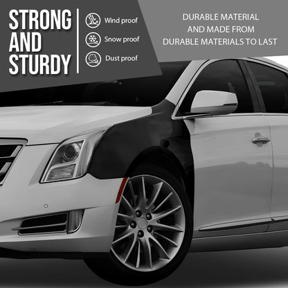 G-PLUS Front Fender Left Driver Side Compatible with Cadillac XTS 2013-2017, Fit XTS Vsport Platinum 2014-2017 Fit XTS Vsport Premium 2014-2016 23149537, GM1240379 Black