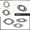 G-PLUS Engine Head Gasket Set Compatible with Briggs & Stratton 825528/Fit Daihatsu DM950 DM950D/Fit Toro 107-9907