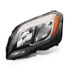 G-PLUS Halogen Headlight with Bulb Left Compatible with Benz GLK250 Bluetec 4Matic 2013 2014 2015, Fit Benz GLK350 (submodel: 4Matic, Base) 2013-2015 2048204139, MB2502203 Black