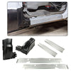 G-PLUS Rocker Panel Inner & Cab Kit Compatible with Ford F250 F350 F450 Super Duty 2 Door Regular Cab 1999-2016/Fit for Regular Cabs Only/Not Fit Extended Cabs or Crew Cabs 6 PCS, Black
