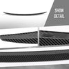 G-PLUS Rear Trunk Spoiler Wing Compatible with BMW E92 3 Series Coupe Models 2007 2008 2009 2010 2012 2013(Including M3 E92), Not Fit E93 Models Rear Trunk Spoiler Carbon Fiber Black