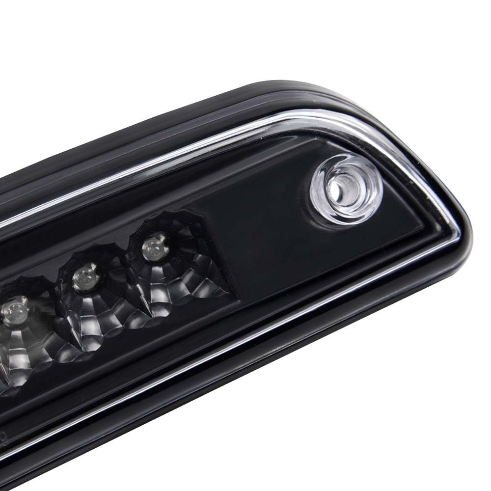 G-PLUS LED 3rd Brake Light Fit Toyota Tacoma 1995-2015,Signal Stop Cargo Third Tail Lamp Clear Lens Black Housing