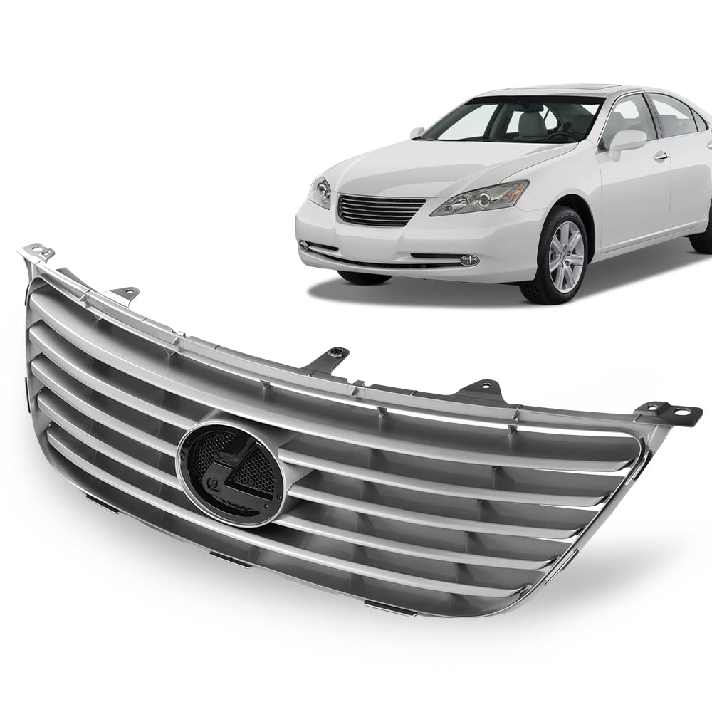 G-PLUS Front Center Grille Grill Assembly Compatible with 2007-2009 ES350 Front Bumper Grille 5311133260 LX1200125