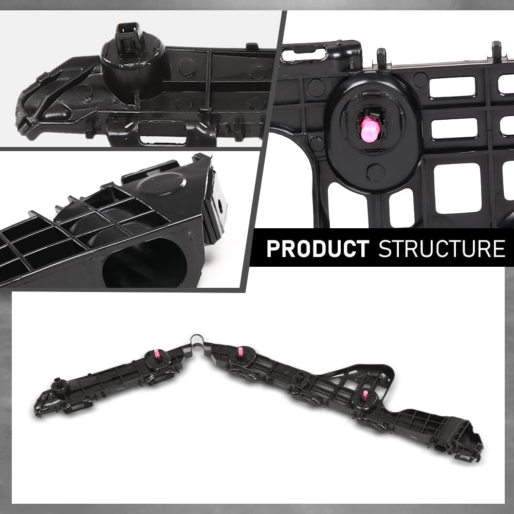 G-PLUS Pair Rear Bumper Brackets Support, Compatible with Toyota Camry 2018-2024, Left Driver & Right Passenger Side 2PCS, 5257606160, 5257506160