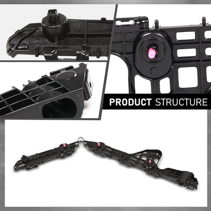 G-PLUS Pair Rear Bumper Brackets Support, Compatible with Toyota Camry 2018-2024, Left Driver & Right Passenger Side 2PCS, 5257606160, 5257506160