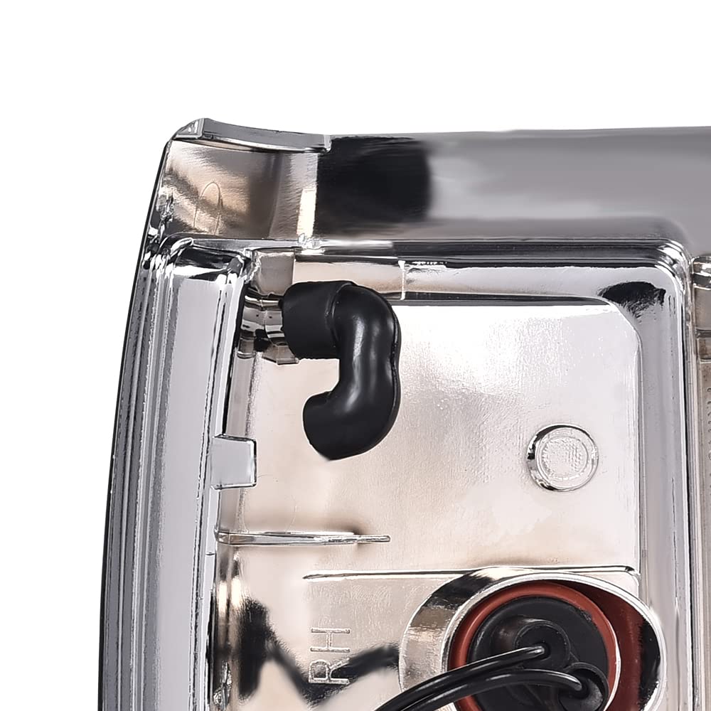 G-PLUS Side Marker Turn Signal Lights Driver And Passenger Side Compatible with Nissan D21 Hardbody 1990-1997 Parking Lights Turn Signals B611088G00 B611588G00 NI2550107 NI2551107