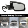 G-PLUS Side Mirror Heated w/Memory Puddle Light Right Passenger Side Compatible with Benz CLA250 (submodel: 4Matic, Base) 2014-2016/Fit Benz CLA45 AMG 4Matic 2014-2016 1178101076 Glossy Black